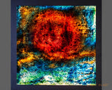 Square Glass Painting