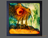 Square Glass Painting