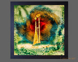 Square Glass Painting