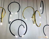 Hoop Chandelier
