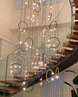 Hoop Chandelier